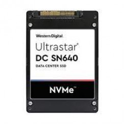 WD Ultrastar DC SN640 WUS4CB076D7P3E3 - Solid state drive - 7680 GB - internal - 2.5" - U.2 PCIe 3.1 x4 (NVMe) - 256-bit AES