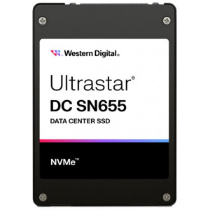 WD Ultrastar DC SN655 WUS5EA138ESP7E3 - SSD - 3.84 TB - internal - 2.5" - U.3 PCIe 4.0 (NVMe)