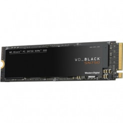 WD 1TB Black SN750 NVMe SSD WDS100T3XHC - Solid state drive - 1 TB - internal - M.2 2280 - PCI Express 3.0 x4 (NVMe) - integrated heatsink