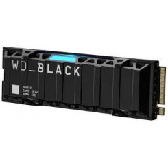 WD Black SN850 NVMe SSD WDBBKW0020BBK - SSD - 2 TB - internal - M.2 2280 - PCIe 4.0 x4 (NVMe) - integrated heatsink - for Sony PlayStation 5