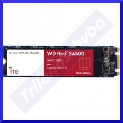 WD Red WDS100T1R0B 1 TB Solid State Drive - M.2 2280 Internal - SATA (SATA/600) - 600 TB TBW - 560 MB/s Maximum Read Transfer Rate
