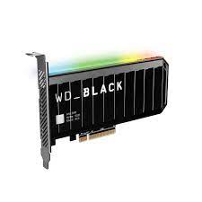 WD_BLACK AN1500 WDS100T1X0L-00AUJ0 - Solid state drive - 1 TB - internal - PCIe card - PCI Express 3.0 x8 (NVMe) - integrated heatsink