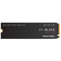 WD_BLACK SN770 WDS100T3X0E - SSD - 1 TB - internal - M.2 2280 - PCIe 4.0 x4 (NVMe)