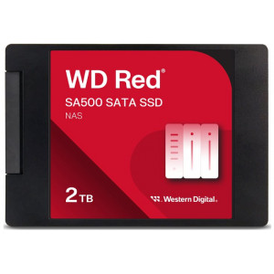WD Red SA500 WDS200T2R0A - SSD - 2 TB - internal - 2.5" - SATA 6Gb/s