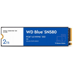 WD Blue SN580 - SSD - 2 TB - internal - M.2 2280 - PCIe 4.0 x4 (NVMe)