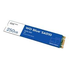 WD Blue SA510 WDS250G3B0B - SSD - 250 GB - internal - M.2 2280 - SATA 6Gb/s