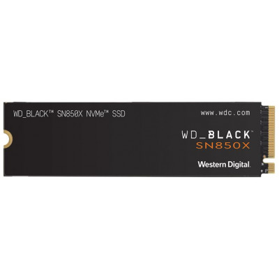 WD_BLACK SN850X NVMe SSD WDS400T2X0E - SSD - 4 TB - internal - M.2 2280 - PCIe 4.0 x4 (NVMe)