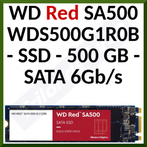 WD Red SA500 WDS500G1R0B - SSD - 500 GB - SATA 6Gb/s