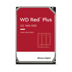WD Red Plus NAS Hard Drive WD20EFZX - Hard drive - 2 TB - internal - 3.5" - SATA 6Gb/s - 5400 rpm - buffer: 128 MB