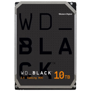 WD (WD101FZBX) Black Hard drive 10 TB - internal - 3.5" - SATA 6Gb/s - 7200 rpm - buffer: 256 MB