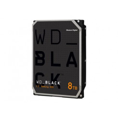 WD Black WD8001FZBX - Hard drive - 8 TB - internal - 3.5" - SATA 6Gb/s - 7200 rpm - buffer: 256 MB