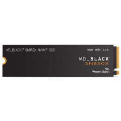 WD_BLACK SN850X WDS100T2X0E - SSD - encrypted - 1 TB - internal - M.2 2280 - PCIe 4.0 x4 (NVMe) - TCG Opal Encryption 2.01 - for Sony PlayStation 5