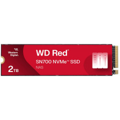 WD Red SN700 WDS200T1R0C-68BDK0 - SSD - 2 TB - internal - M.2 2280 - PCIe 3.0 x4 (NVMe)