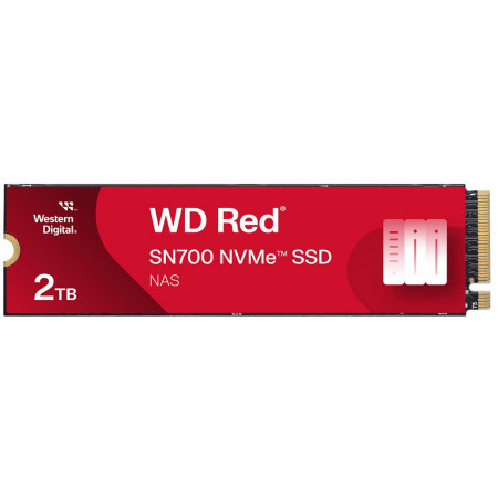WD Red SN700 WDS200T1R0C-68BDK0 - SSD - 2 TB - internal - M.2 2280 - PCIe 3.0 x4 (NVMe)