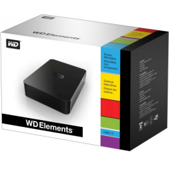 WD 4TB Elements Desktop WDBWLG0040HBK - Hard drive - external ( desktop ) - USB 3.0
