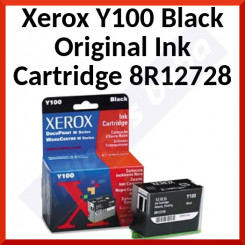 Xerox Y100 Black Original Ink Cartridge 8R12728 (400 Pages) - Special Offer