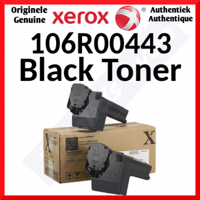 Xerox WorkCentre Pro 416 BLACK Original (2-Toner Pack) Toner Cartridges 106R00443 (2 X 5.000 Pages)