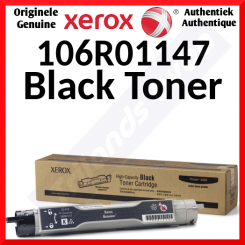 Xerox 106R01147 Black Original Toner Cartridge (10000 Pages) for Xerox Phaser 6350, 6350DN, 6350DP, 6350DT,  6350DX, 6350N