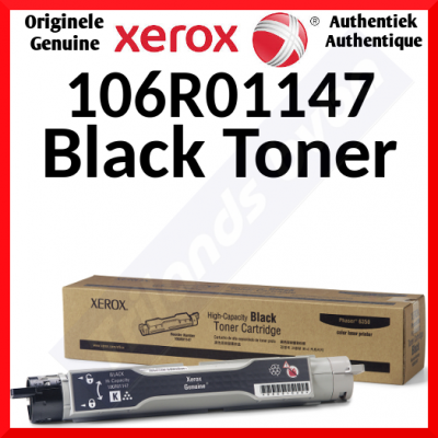 Xerox Phaser 6350 BLACK Original Toner Cartridge 106R01147 (10.000 Pages)