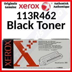 Xerox 113R462 Black Original Toner Cartridge (3000 Pages) for Xerox WorkCentre 390
