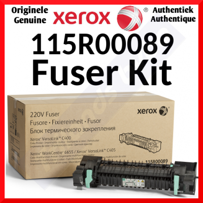 Xerox 115R00089 Fuser - 220V - for Xerox VersaLink C400, C405; WorkCentre 6655