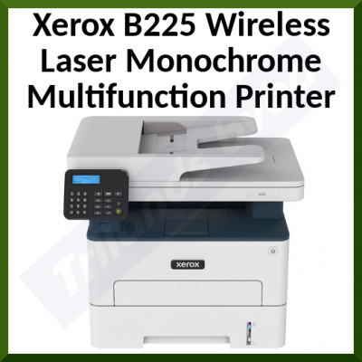 Xerox B225 - Multifunction printer - B/W - laser - A4/Legal (media) - up to 34 ppm (printing) - 250 sheets - USB 2.0, LAN, Wi-Fi(n), USB 2.0 host