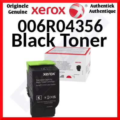 Xerox 006R04356 Original BLACK Toner Cartridge (3000 Pages) for Xerox C310/DNI, C310/DNIM, C310V_DNI