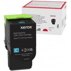 Xerox 006R04365 High Capacity Cyan Original Toner Cartridge (5500 Pages) for Xerox C310/DNI, C310/DNIM, C310V_DNI