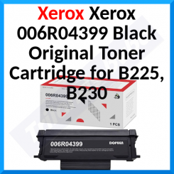 Xerox 006R04399 Black Original Toner Cartridge (1200 Pages) for Xerox B225, B225V_DNIUK, B230, B230/DNI, B230V_DNIUK, B235, B235/DNI, B235V_DNIUK