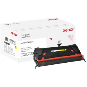 Everyday High Capacity Yellow Toner compatible with Lexmark C746A2YG C746A1YG for use in: Lexmark C746 C748