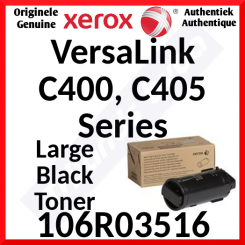 Xerox 106R03516 Original High Capacity BLACK Toner Cartridge (5000 Pages) for Xerox VersaLink C400/DNM, C400DN, C400N, C400V/DN, C400V/DNM, C405/DNM, C405DN, C405N, C405V/DN, C405V/DNM