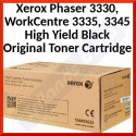 Xerox 106R03622 Black High Yield Original Toner Cartridge (8000 Pages) for Xerox Phaser 3330, 3330DNI, 3330V_DNI, 3330V_DNM - WorkCentre 3335_DNI, 3335_DNIM, 3335V_DNI, 3345_DNI, 3345_DNIM, 3345V_DNI