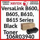 Xerox 106R03940 Black Original Toner Cartridge (10300 Pages) for Xerox VersaLink B600, B605, B610, B615