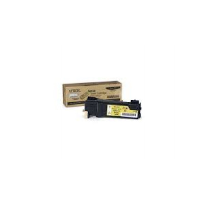 Xerox 106R01333 Yellow Toner Original Cartridge (1000 Pages) for Xerox Phaser 6125, 6125d, 6125dn, 6125dn, 6125 mfp
