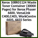 Xerox 108R01124 Waste Toner Container (30000 Pages) for Xerox Phaser 6600, VersaLink C400,C405, WorkCentre 6605, 6655, 6655i
