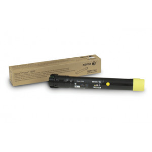 Xerox 106R01565 Yellow Toner Original Cartridge (6000 Pages) for Xerox Phaser 7800/DN,7800/DNS, 7800/DX, 7800/DXS, 7800/GX, 7800/GXS, 7800/YDN,7800/YGX,7800V_DNC, 7800V_DNM, 7800V_DNY, 7800V_DNYM, 7800V_GXC, 7800V_GXM