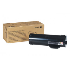 Xerox 106R02740 Black Toner Original Cartridge (25900 Pages) for Xerox WorkCentre 3655/SM, 3655/YXM, 3655V_S, 3655V_SM, 3655V_X, 3655V_XM