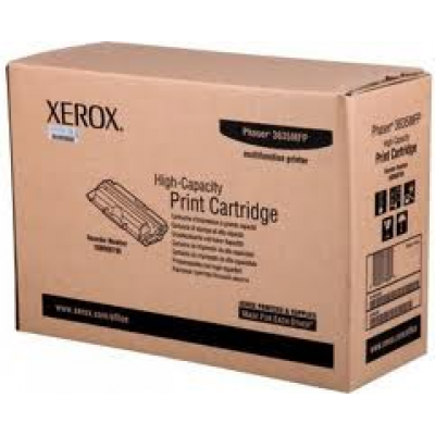 Xerox 108R00795 Black Toner - 10000 Pages Cartridge - for Phaser 3635 mfp, 3635VS mfp, 3635VSM mfp, 3635VST mfp, 3635VX mfp, VXS mfp, 3635VXT mfp