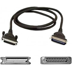 Zebra 01366-090 1.80 m Parallel Data Transfer Cable - First End: 1 x 25-pin DB-25 Parallel - Second End: 1 x 36-pin Mini-Centronics
