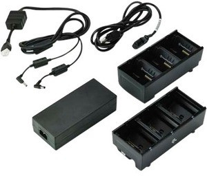 Zebra Multi-Bay Battery Charger - 2 - 120 V AC, 230 V AC Input - 6 - for ZQ600/ZQ500 QLn Series