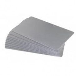 Zebra ID Card 104523-132 - Metallic Silver - Polyvinyl Chloride (PVC)