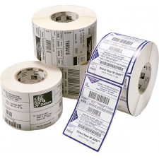 Zebra (800262-127) Z-Select Thermal Label - Removable Adhesive - 57.15 mm Width x 31.75 mm Length - 2100 / Roll - Rectangle - 25.40 mm Core - Direct Thermal - White - Paper - 12 / Case