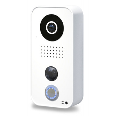 DoorBird IP Video Door Station D101W - Polycarbonate housing - White Edition