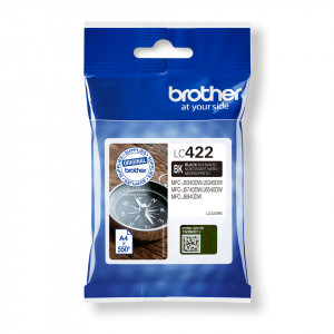 Brother LC-422BK BLACK Original Ink Cartridge