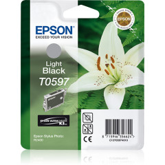 Epson Singlepack Light Black T0597 Ultra Chrome K3