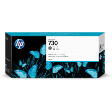 HP 730 GREY Original DesignJet Ink Cartridge P2V72A (300 Ml.)