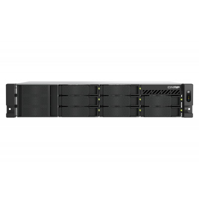 QNAP TS-855EU-RP NAS Rack (2U) Intel Atom® C5125 8 GB DDR4 0 TB QuTS hero Black