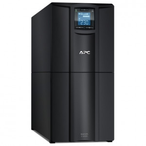 APC Smart-UPS C, Line Interactive, 3kVA, Tower, 230V, 8x IEC C13+1x IEC C19 outlets, USB and Serial communication, AVR, Graphic LCD