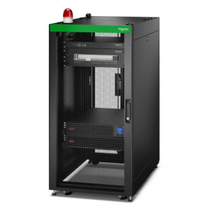 APC Base Enclosure Config (Ventilated 24U Easy Rack, SRVPM3K, PDP, Energy Meter, Local Management, Lighting)