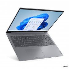 Lenovo ThinkBook 16 G6 ABP 21KK AMD Ryzen 7 7730U / up to 4.5 GHz Win 11 Pro Radeon Graphics 16 GB RAM 512 GB SSD NVMe 16" IPS 1920 x 1200 Gigabit Ethernet Wi-Fi 6 dual tone arctic grey kbd: Belgium